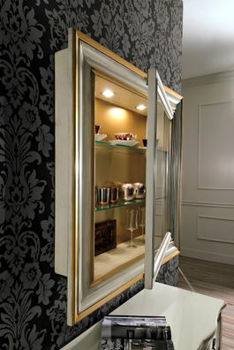 Wandvitrine Schrank Klassische Vitrinen Wohnzimmer Wohnzimmer Schränke Anrichte