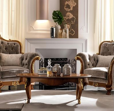 Beistelltisch Kaffeetisch Design Tisch Wohnzimmertisch Tische Couchtisch Massiv