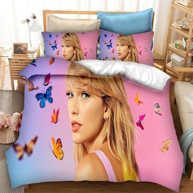 T Swift Bettwasche Set Anpassbar Bettbezug135x200 Kissenbezuge- cm OL