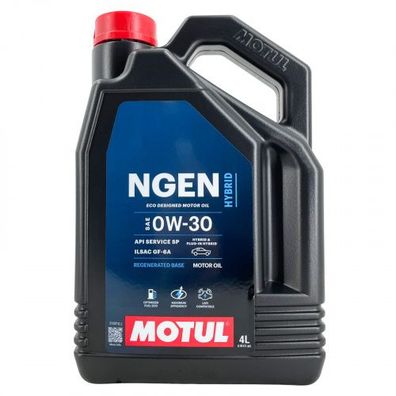 Motul Ngen Hybrid 0W-30 4 Liter