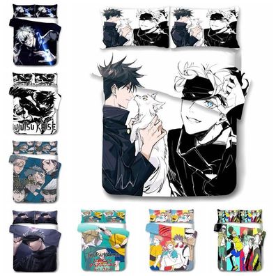 Jujutsu Kaisen Bettbezug - Kissenbezug Bettwasche Set135x200 200x200 OL