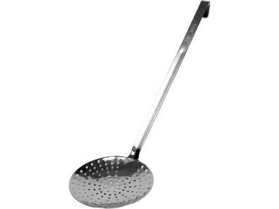 Abschöpflöffel Edelstahl 160 mm mit Aufhängegriff