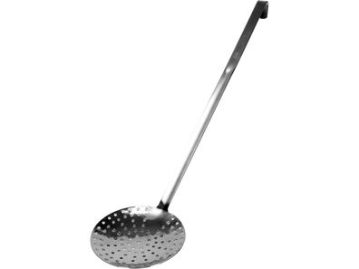Abschöpflöffel Edelstahl 140 mm mit Aufhängegriff