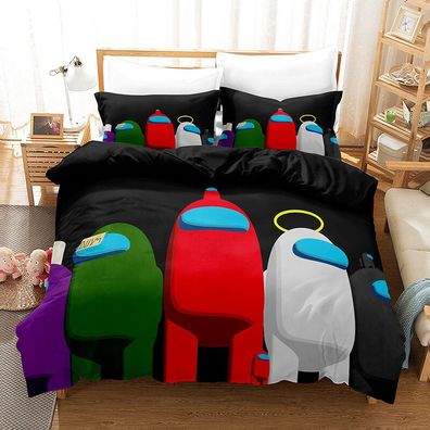 Among US Bettwasche Bettbezug Baumwolle Set Kissenbezug 80 x 80 CM OL