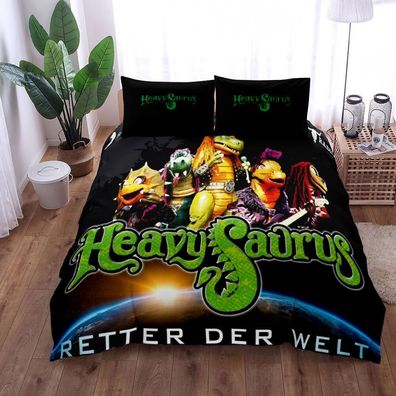 Neu Heavysaurus Cartoon Bettwasche Set Kissenbezuge80x80 Anpassbar Bettbezug OL