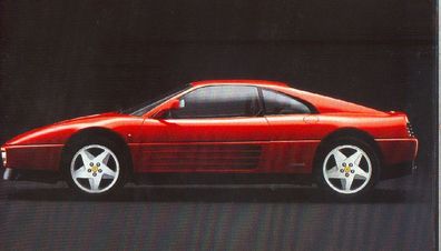 Ferrari 348, Faltprospekt