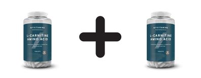 2 x Myprotein MyVitamins L-Carnitine (90 tabs)