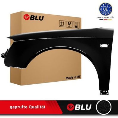 Kotflügel AUDI A4 B7 LZ9Y LINKS Schwarz 2004-2008 Vorderseite Lackiert NEU