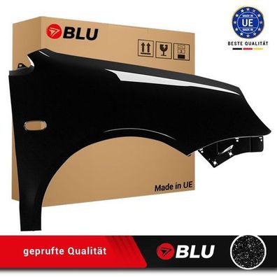 Kotflügel VW POLO 9N IV 4 LC9Z RECHTS Schwarz 2001-2005 Vorderseite Lackiert NEU