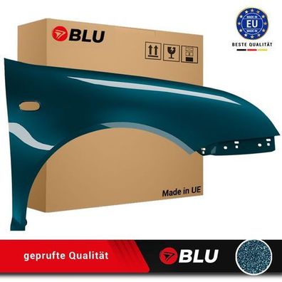 Kotflügel VW BORA LC6X RECHTS BLAU 1998-2005 Vorderseite Lackiert NEU 1J