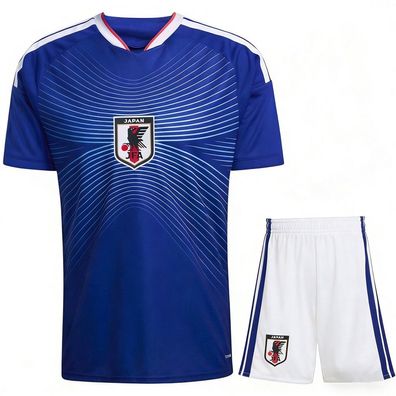 Japan Fußball Trikot WM 2026 Heimtrikot Set für Kinder