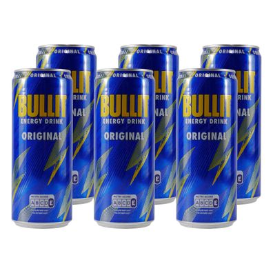 Bullit Original Energy Drink (24 x 0,33L)