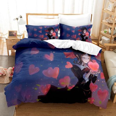 02 Kaguya-sama Bettwasche Set Kissenbezuge - Anpassbar Bettbezug 135x200