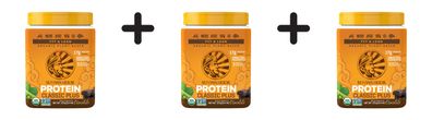 3 x Sunwarrior Classic Plus Organic (375g) Chocolate
