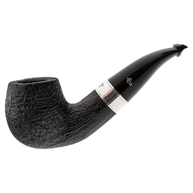 Peterson Pfeife 160th Anniversary Sandblast Pat. Bent PL