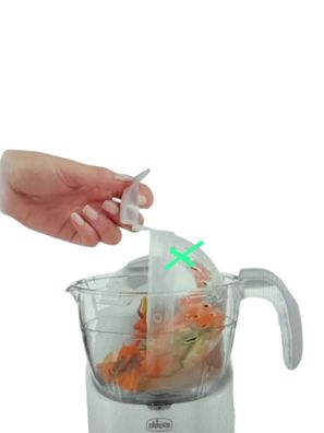 Chicco Easy Meal Babynahrungszubereiter Mixer Speisenwärmer Dampfgaren