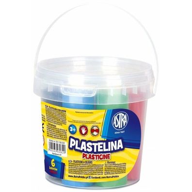 ASTRA Plastilin 6 Farben