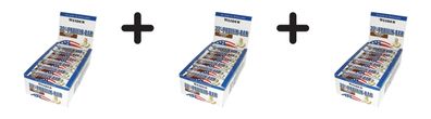 3 x Weider 32% Protein Bar (12x60g) Chocolate