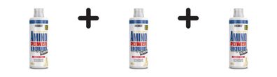 3 x Weider Amino Power Liquid (1000ml) Cranberry