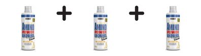 3 x Weider Amino Power Liquid (1000ml) Mandarine