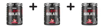 3 x Weider Clear Isolate (500g) Red Fruits