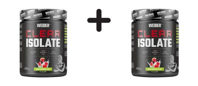 2 x Weider Clear Isolate (500g) Watermelon
