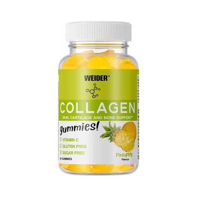 Weider Collagen Gummies (50) Pineapple