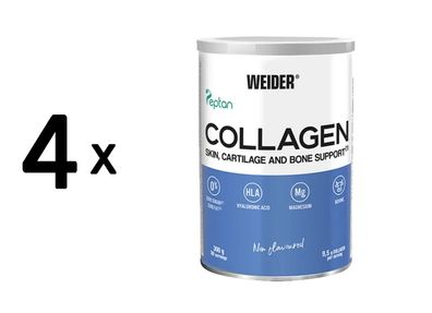 4 x Weider Collagen Powder - (300g)