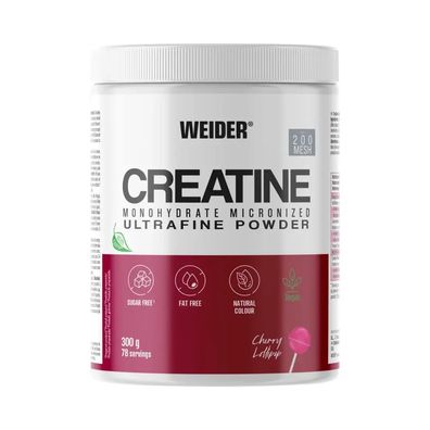 Weider Creatine - flavoured (300g) Cherry Lollypop
