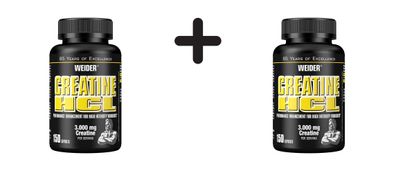 2 x Weider Creatine HCL (150 Caps)
