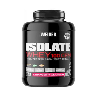 Weider Isolate Whey 100 CFM (2000g) Strawberry Ice Cream