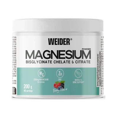 Weider Magnesium Powder (200g) Berry
