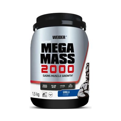 Weider Mega Mass 2000 (1500g) Vanilla