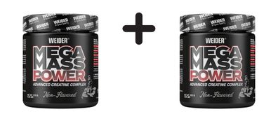 2 x Weider Mega Mass Power (300g)