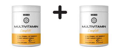 2 x Weider Multi Vitamin (90 Caps)