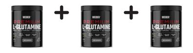 3 x Weider Premium L-Glutamine + AstraGin (400g)