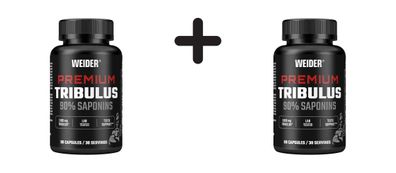 2 x Weider Premium Tribulus (90 Caps)