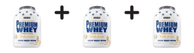 3 x Weider Premium Whey (2300g) Vanilla-Caramel
