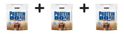 3 x Weider Protein 80 Plus (2000g) Chocolate