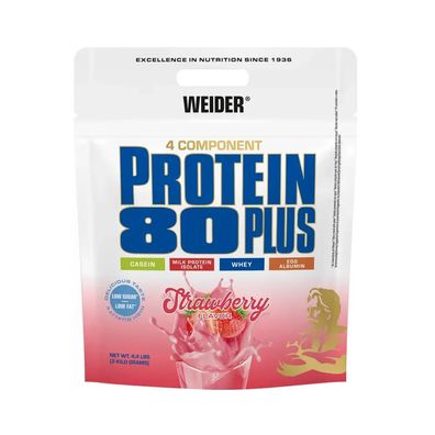 Weider Protein 80 Plus (2000g) Strawberry