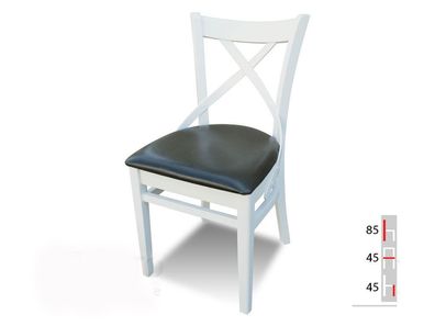 Massivholz STUHL Esszimmerstuhl Designer LEDER STUHL STÜHLE Esszimmerstühle K66