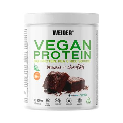 Weider Vegan Protein (300g) Brownie - Chocolate