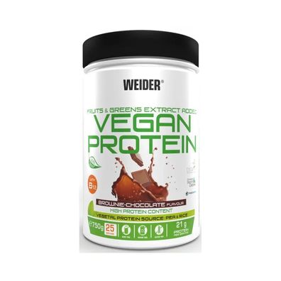 Weider Vegan Protein (750g) Brownie - Chocolate