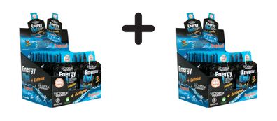 2 x Weider Victory Endurance Energy Up Gel + Caffeine (24x40g) Tropical