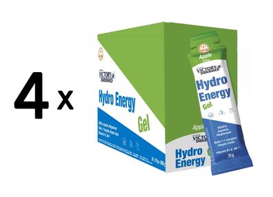 4 x Weider Victory Endurance Hydrogel (24x70g) Apple