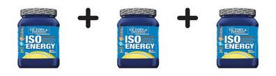 3 x Weider Victory Endurance Iso Energy (900g) Lemon