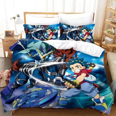 Beyblade Burst Bettwasche Set Kissenbezuge- 02 Bettbezug135x200 Anpassbar
