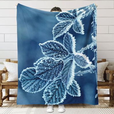 Tropische Blatter Decke Sofadecke Tagesdecke Kuscheldecke Geschenk Bettdecke