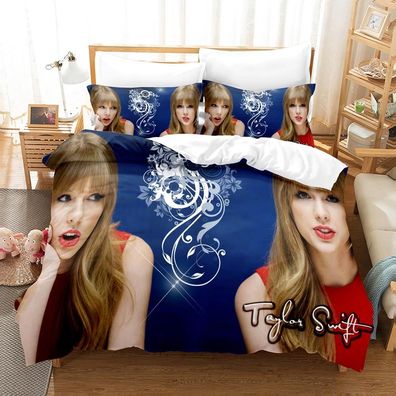 T Swift Bettwasche Set Kissenbezuge 80x80 Anpassbar Bettbezug 135x200