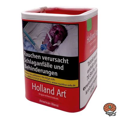 Holland Art Feinschnitt Tabak 200g Dose Stopftabak / Drehtabak